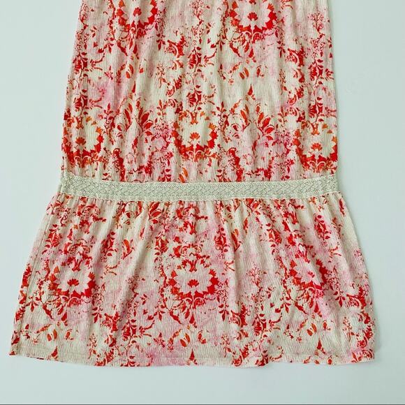 Mossimo | @ Floral Lace Spaghetti Strap Maxi Dress - Picture 3 of 7